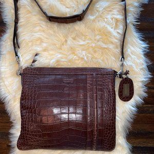 NWOT! BRAND NEW GUCCI CROCODILE MESSENGER BAG!!!